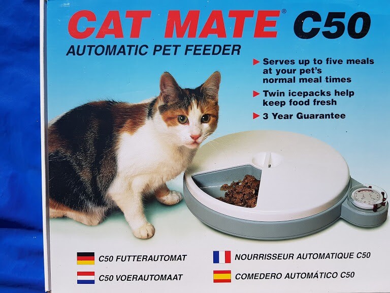 cat mate c50 automatic pet feeder